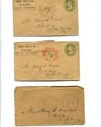 Davis Family Letter Envelopes