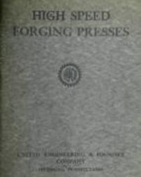 High speed forging presses 