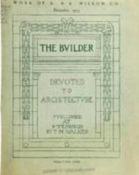 The Builder - December, 1903