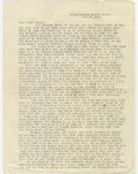 Anna V. Blough letter to home folks, Jan. 30, 1921
