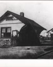 Elverson Train Station, 1906