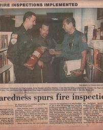 Preparedness spurs fire inspections