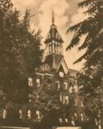 Old Main [4] postcard, Geneva College, Beaver Falls, Pa.