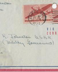 Envelope addressed to Warren [Envelope to Letter 170]