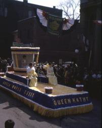 Maple Queen Float in Maple Festival Parade