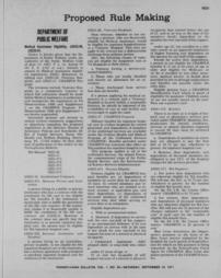 Pennsylvania bulletin (September 18, 1971)