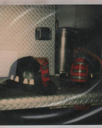 Two Richland Helmets Tailboard Engine 21