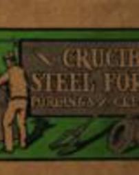 Illustrations and description of steel forgings made by the Crucible Steel Forge Co.