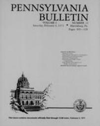 Pennsylvania bulletin Vol. 01 pages 0905-0928