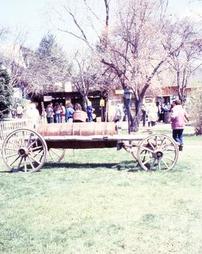 Maple Sugar Hauling Wagon at Maple Festival Park
