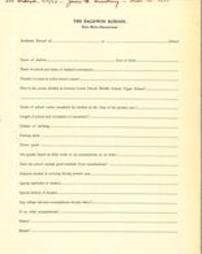 Report Card - 1928
