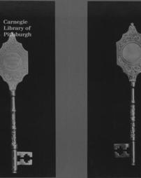 Silver key used by Mr. Carnegie in opening Hugh Miller Institute, 28th August, 1904