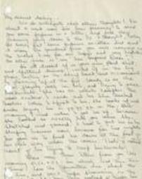Letter from Bobby Johnston to Warren [Letter 129]