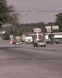 Businesses along Route 19, 1977.