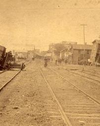 Mill Street looking west June 1, 1889