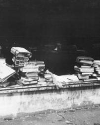 Geological Survey – Books and files damaged by Hurricane Agnes flood