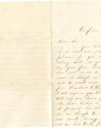 Letter from Henry Kern & Carrie Kern to Samuel J. Kern