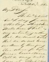 Letter from W.E Dodge, August 11, 1862.