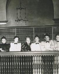 Early library staff.