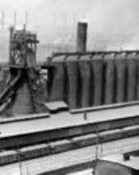 Exterior Jones & Laughlin Steel Corporation plant, Hazelwood works, 1931
