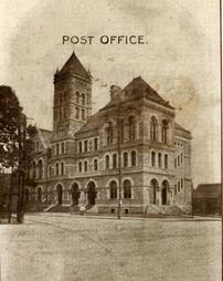 Williamsport Post Office, Fourth Street, c. 1900