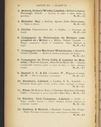 Catalogue général officiel / Exposition Internationale Universelle de 1900. Volume 14: Decoration et mobilier des e´difices publics et des habitations.