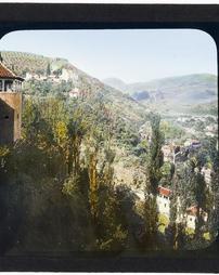 Spain. Granada. Le Generalife et le Sacro Monte