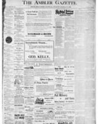 The Ambler Gazette 18951010