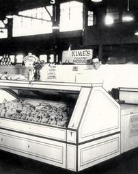 Kimes Poultry Stand at Market House