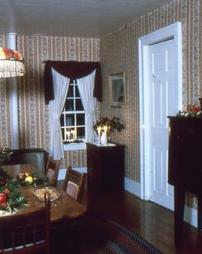 Maple Manor Dining Room  Decorated for Christmas