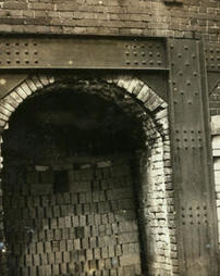 Detail of kiln opening