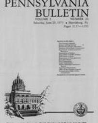Pennsylvania bulletin Vol. 03 pages 1157-1192