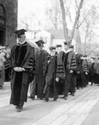 (Andrew Carnegie and Woodrow Wilson at Princeton University)