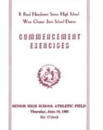 Commencement Program 1965