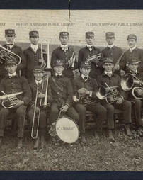Thompsonville Band, circa 1901.