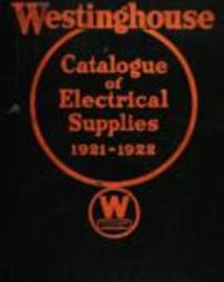 Catalogue of electrical supplies, 1921-1922