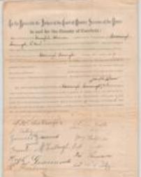 Horner, Joseph Tavern License