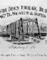 Advertisement for William B Scaife & Sons Wrought Iron Bridge Builders 
