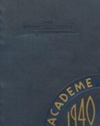 Academy Yearbook, 1940