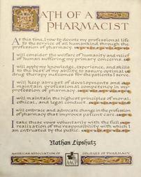 Oath of a Pharmacist