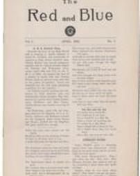 The Red and Blue - April 1912