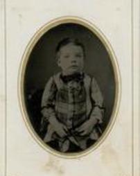 B&W Tintype of Henry Wilson Harbaugh