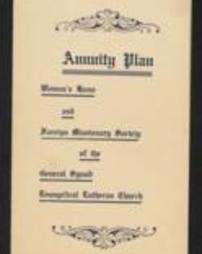Annuity Plan (1890)