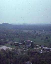 Aerial View of Gettysburg Battlefield
