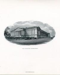 Drawing of the Treasury Department