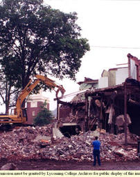 Demolition of the Old Science Building
