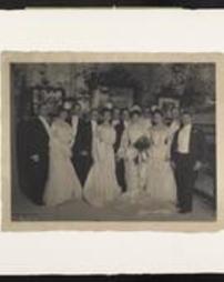 Margaret A. McMullen wedding party 1903