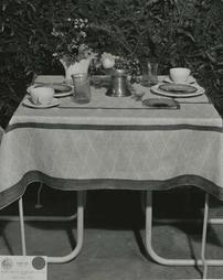 1935 Philadelphia Flower Show. First Prize Entry for Class 510, Terrace Table Setting