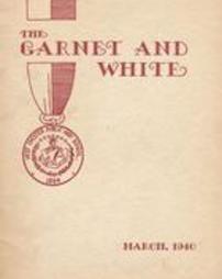 The Garnet and White March 1940