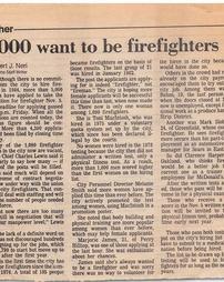 5,000 want to be firefighters